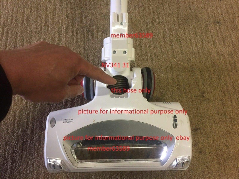 PROSOCOOL خرطوم استبدال سفلي جديد بقطر 1-1/2" لجهاز شفط الهواء Shark Rotator مع فوهة أرضية موتورized NV341، NV470، NV472، NV500، NV500CO، NV500GD، NV501، NV552، UV560 - Image 4